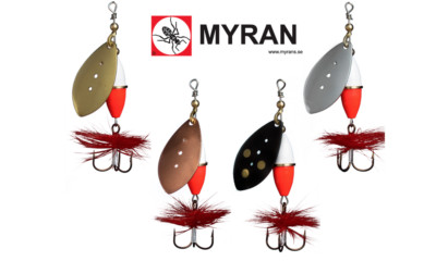 MYRAN Wipp HOT 3,5,7,10,15,20g Spinner Schweden Barsch Forelle Hecht Rapfen