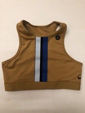 Nike Women's Crop Sports Bra Brown Blue Gray BV0646-790