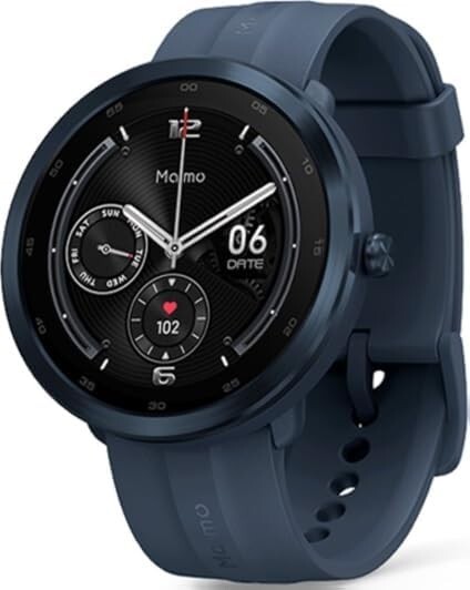 70mai Smartwatch, Blue, Oxygen Blood Heart Rate Sleep