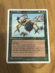 Magic the Gathering Killer Bees 4th Edition 1995 NM