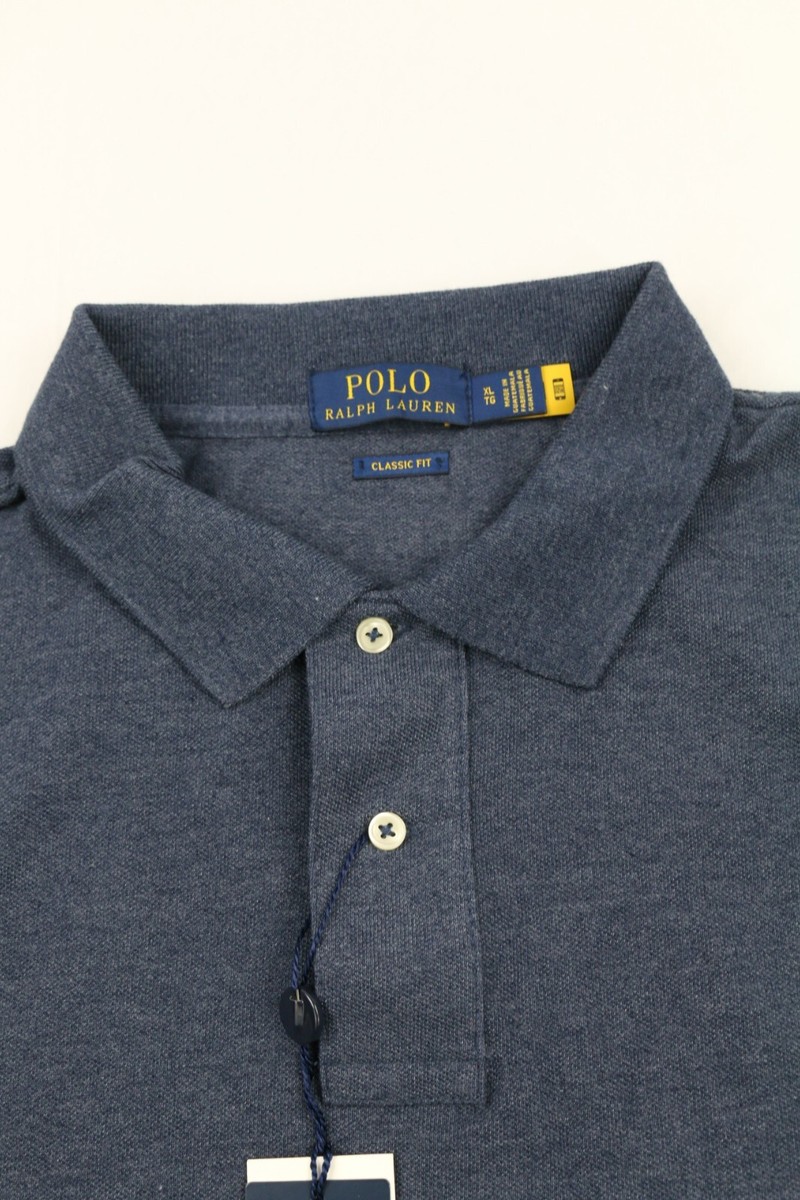 Polo Ralph Lauren Mens Classic Fit Polo Shirt Mesh Sz XL