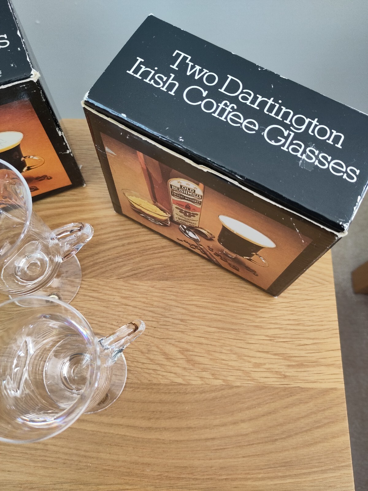 Two Dartington Irish Coffee Glasses eBay