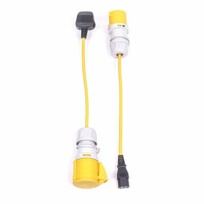 Marten  PAT Test Adapter Set - 110V 16Amp Stecker und Buchse Adapter Set