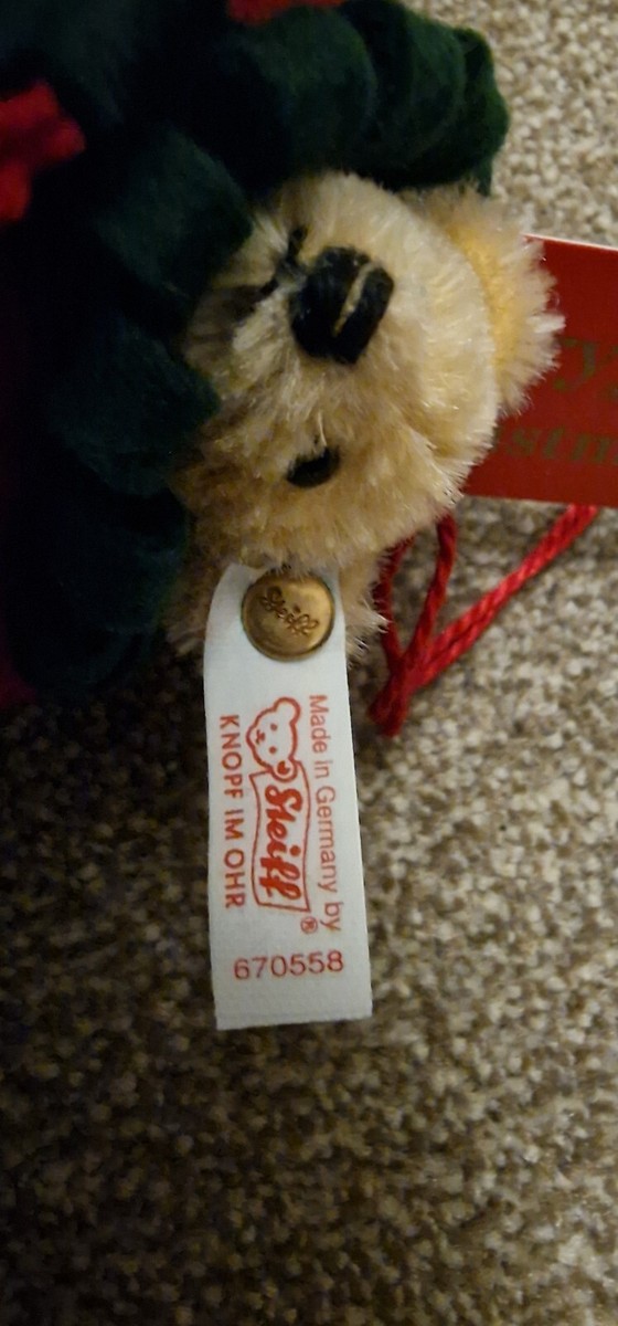 シュタイフ Steiff Christmas Tree Bear 2000 シュタイフ Steiff Christmas Tree Bear 2000