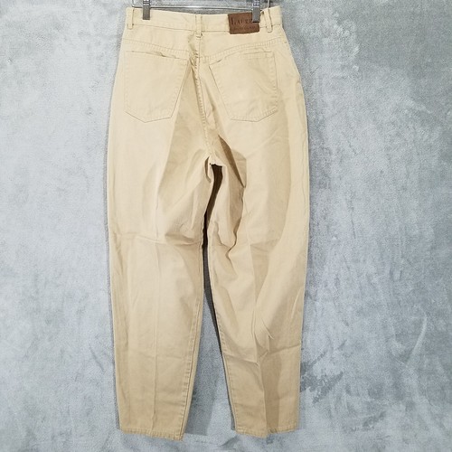 Jeans Lauren Ralph Lauren donna beige cachi 10P cotone gamba dritta casual - Foto 6 di 12