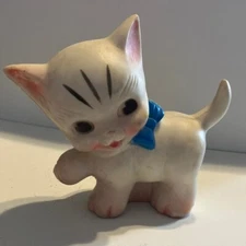 Vintage 1950's The Sun Rubber Company Ruth E Newton Squeaky Toy Kitten / Cat