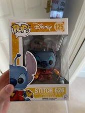 Funko Pop! Figura STITCH 626 #125 Disney Lilo & Stitch DAÑADA EN CAJA, USADA
