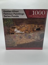 Museum Collection 1000 Piece Jigsaw Puzzle -The Kiss by Gustav Klimt- NEW Sealed