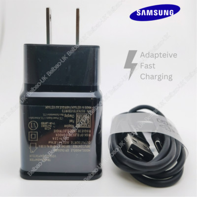 Adapter Fast Charger Type C With Phone Charging Cable USB For Samsung Android LG