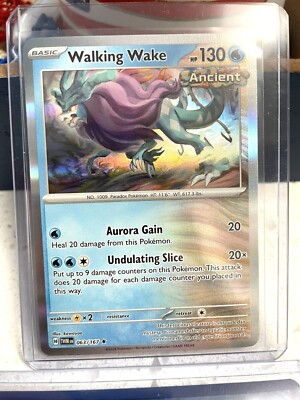 Pokemon - Walking Wake - 063/167 - Holo Rare -  Twilight Masquerade