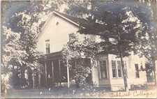 RPPC Michigan - View of Oakhurst Cottage early 1900s
