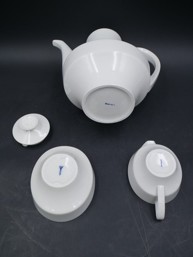 KPM Berlin Kaffeeservice Pers.6 Griemert Schütz Kreis Teller Espresso Kreis Ova - Bild 5 von 10