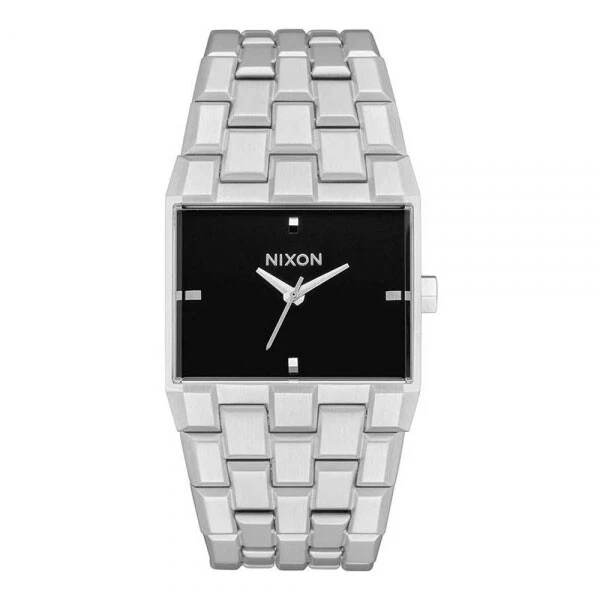 Watch NIXON Women s The Ticket only Time Steel Black A1262625 eBay