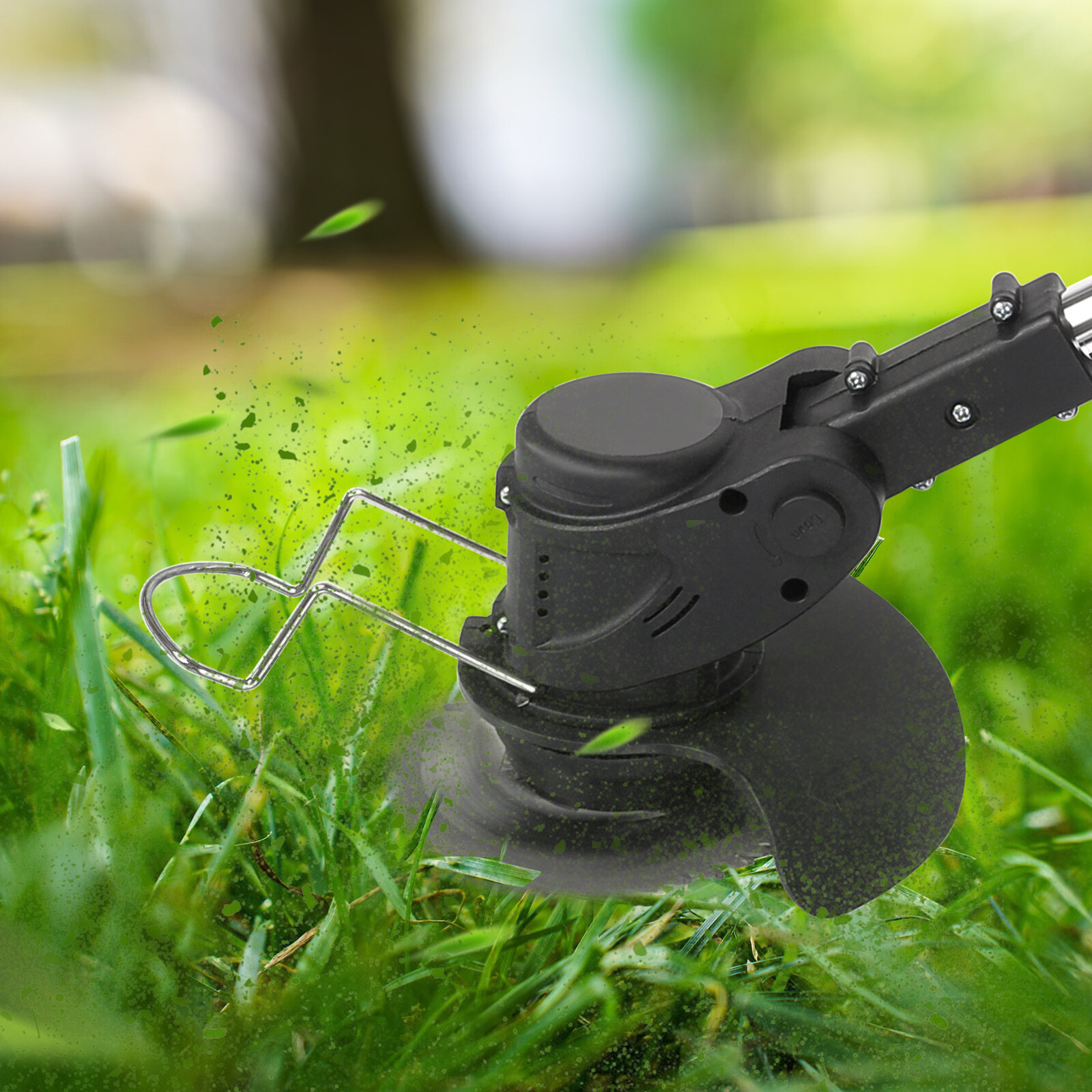 Electric Cordless Weed Eater Lawn Edger Yard Grass String Trimmer Cutter Mower