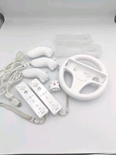 Nintendo Wii White Controller Lot - OEM Official Original | Untested 
