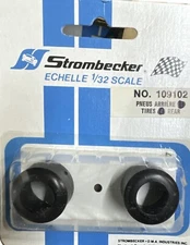 VTG - Strombecker Rear Tires - Solid Type - New Old Stock & On The Card