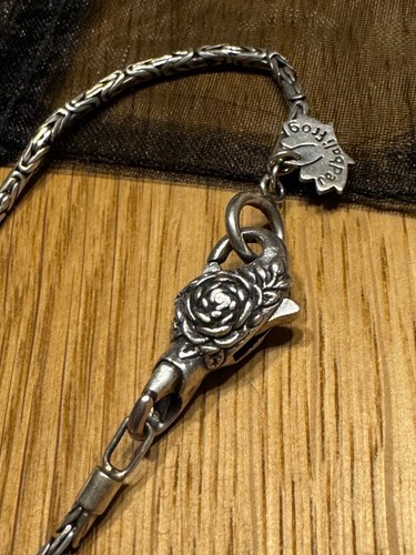 Bracciale Redbalifrog in argento con lucchetto rosa - Foto 3 di 5