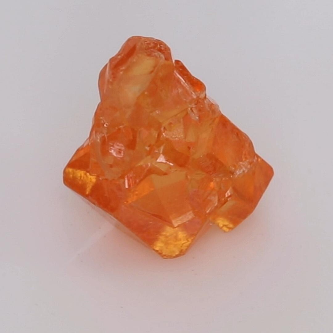 5.12 carats Fanta Orange Natural Spessartite Garnet Rough Crystal