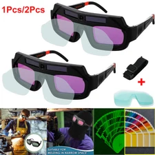 Welding Welder Glasses Mask Solar Auto Darkening Helmet Eyes Goggle w/strap