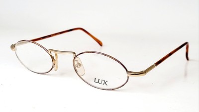 Lux France Luxor 4 NOS Gold Tortoise Eyeglasses Frame Only   257