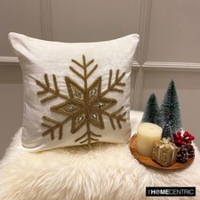 Gold Holiday Decor Handmade Throw Pillow Cover Velvet Cushion Cover - Gold Flake