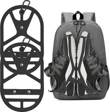 2 Pack Shoe Holster for Backpack with Clip Hanger, Shoe Holder for Sneakers, Cle