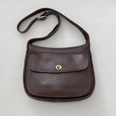 Rare Made In USA Old Coach 9980 Shoulder Bag Dark Brown Rare Made In USA Old Coach 9980 Shoulder Bag Dark Brown