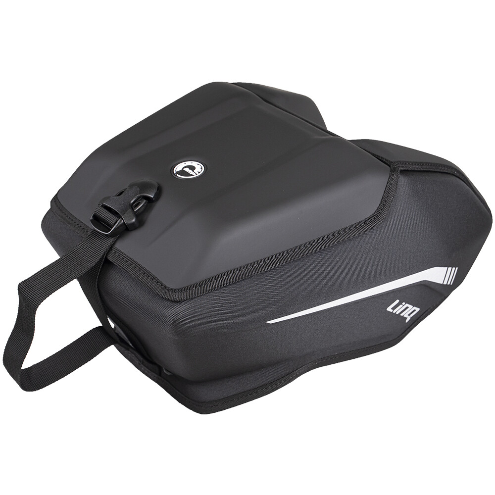 Ski-Doo 860201275 Black LinQ Trail Seat Bag REV Gen4 Narrow Ski-Doo 860201275 Black LinQ Trail Seat Bag REV Gen4 Narrow