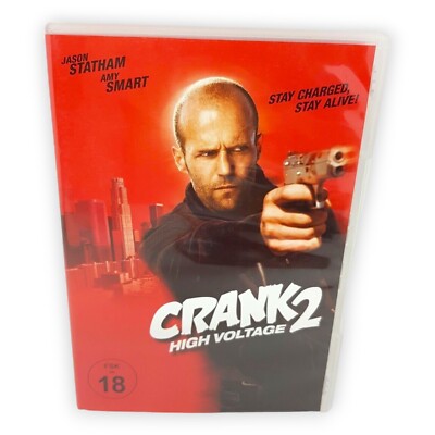 Crank 2 High Voltage DVD FSK 18 Neuwertiger Zustand Jason Statham Amy Smart 