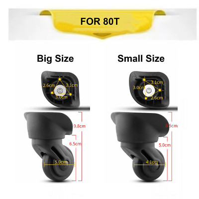 Luggage Wheel Replacement for Samsonite luggage 80T american trolley wheel