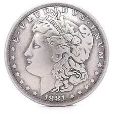 Morgan Head Dollar Replica Screw Back Concho 7097-06 by Stecksstore