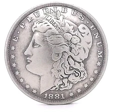 Morgan Head Dollar Replica Screw Back Concho 7097-06 by Stecksstore