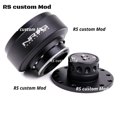 Kit Mozzo a Sgancio Rapido Nero NRG Style Gen2.0 Snap of Volante Boss - Foto 4 di 6