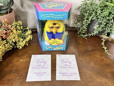 VTG Furby Furbies Baby 70-940 Tested/Works Originals Tags/Packaging/Manuals 1999
