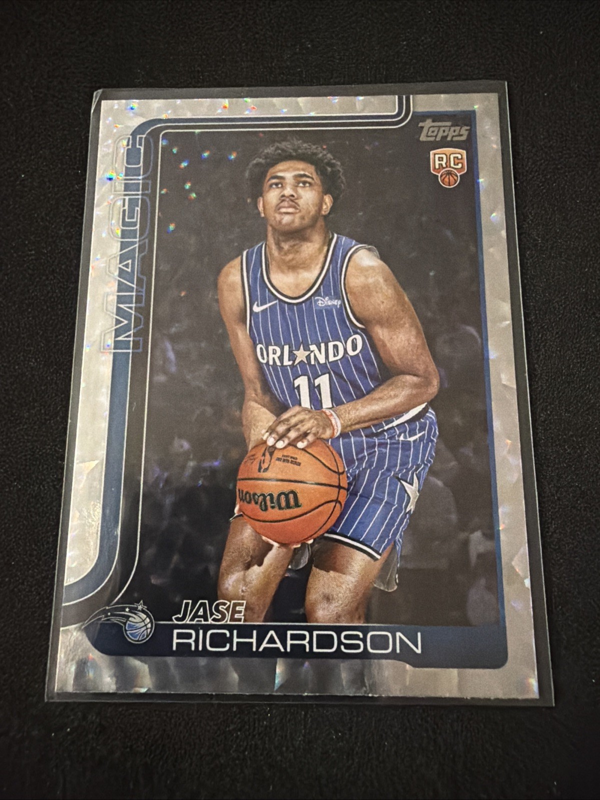 2025-26 Topps - Jase Richardson #225 Crackleboard Foil (RC)