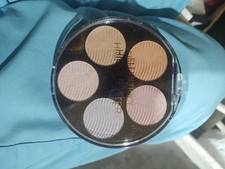 Women's NEW Ellen Tracy Highlighter Pallet Kit 5 Colors Neutral Unsealed 0.70 Oz