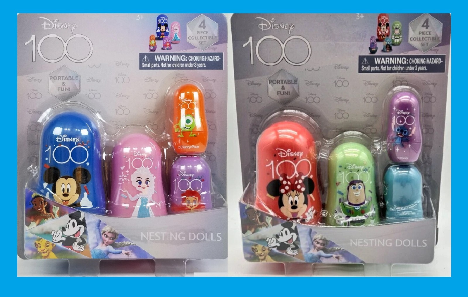 8 Piece Collectible Set Mickey Minnie $6sh