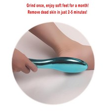 1x Handle Nano Glass Foot File Callus Remover Suitable for Smooth Soft Foot Care