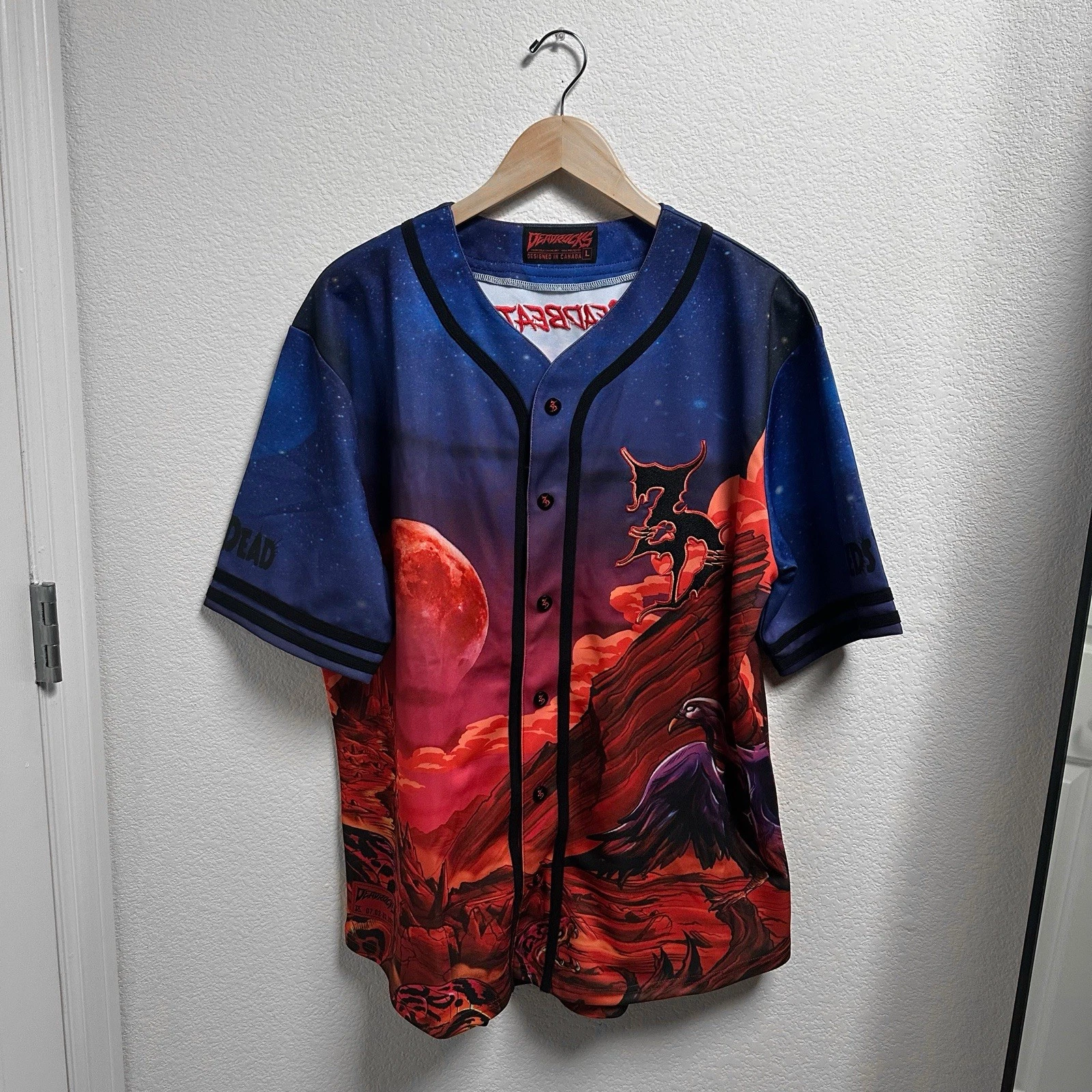 Deadrocks IX Zeds Dead Jersey Men’s Large Dance 2023