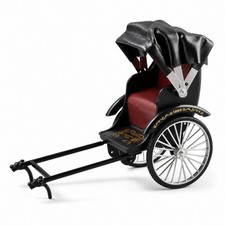 Rikscha Vintage Rikscha-Modell Nostalgisch f&uuml;r Schreibtisch