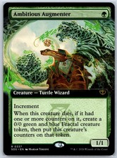 Ambitious Augmenter (Extended Art) Secrets of Strixhaven 337 Regular MTG Card NM