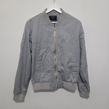 Cedarwood State Men's Grey Lightweight Bomber Jacket - Size Small