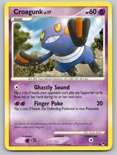 2008 POKEMON CROAGUNK POP SERIES 8 13/17 C LP A69922 FREE S&H on eBay