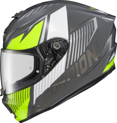 Scorpion EXO-R330 Motorradhelm Hawker Größe Lg Grau