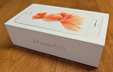Apple iPhone 6s OEM Retail Box MKRX2LL/A, Rose Gold, 16GB BOX ONLY, Ships Free