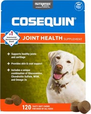 Nutramax Cosequin for Dogs Joint Health Supplement, Contains Glucosamine, Plu...