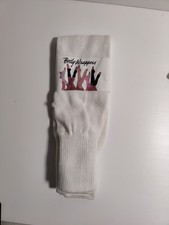 body wrappers- women's leg warmers-white-vintage- Made in USA  O9 