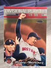 Pedro Martinez 2000 Topps Chrome Divisional Playoff Highlight #225 Red Sox