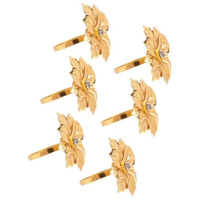 6er Pack Serviettenhalter, Serviettenhalter mit Schnallen für Tischdekorationen8706