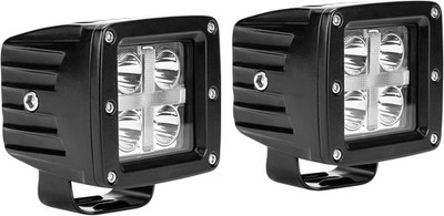 Bully - 3'' Off-Road LED Cube Lighting Pair - 16W 1000lm 9-32V 6000k Color Temp